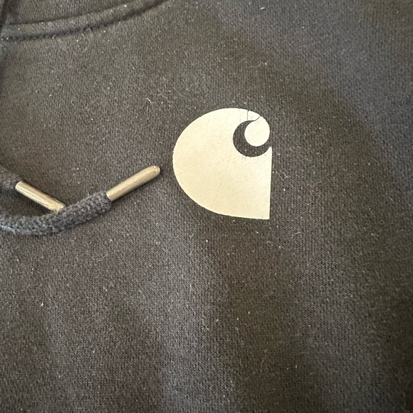 Carhartt women’s Black Logo Hoodie - Picture 4 of 13